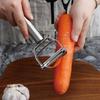 ZISIZ Multi-functional Stainless Steel Double-Head Peeler & Grater