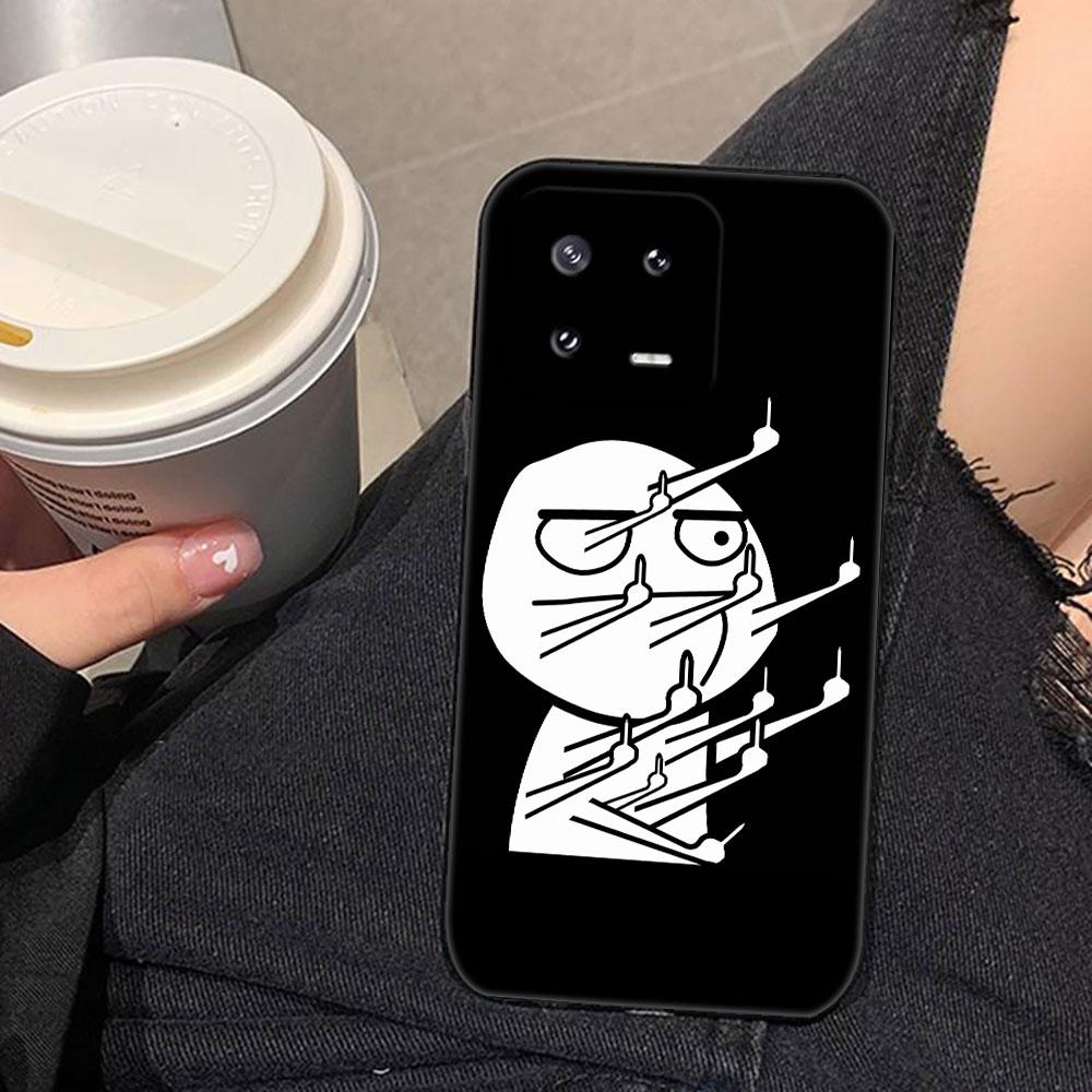 Cartoon Cute Funny Man Cover Phone Case For Xiaomi 15 15T 14 14T 13 12T 11 11T POCO F8 F7 F6 F5 X7 X5 M6 M7 PRO Ultra DIY Case