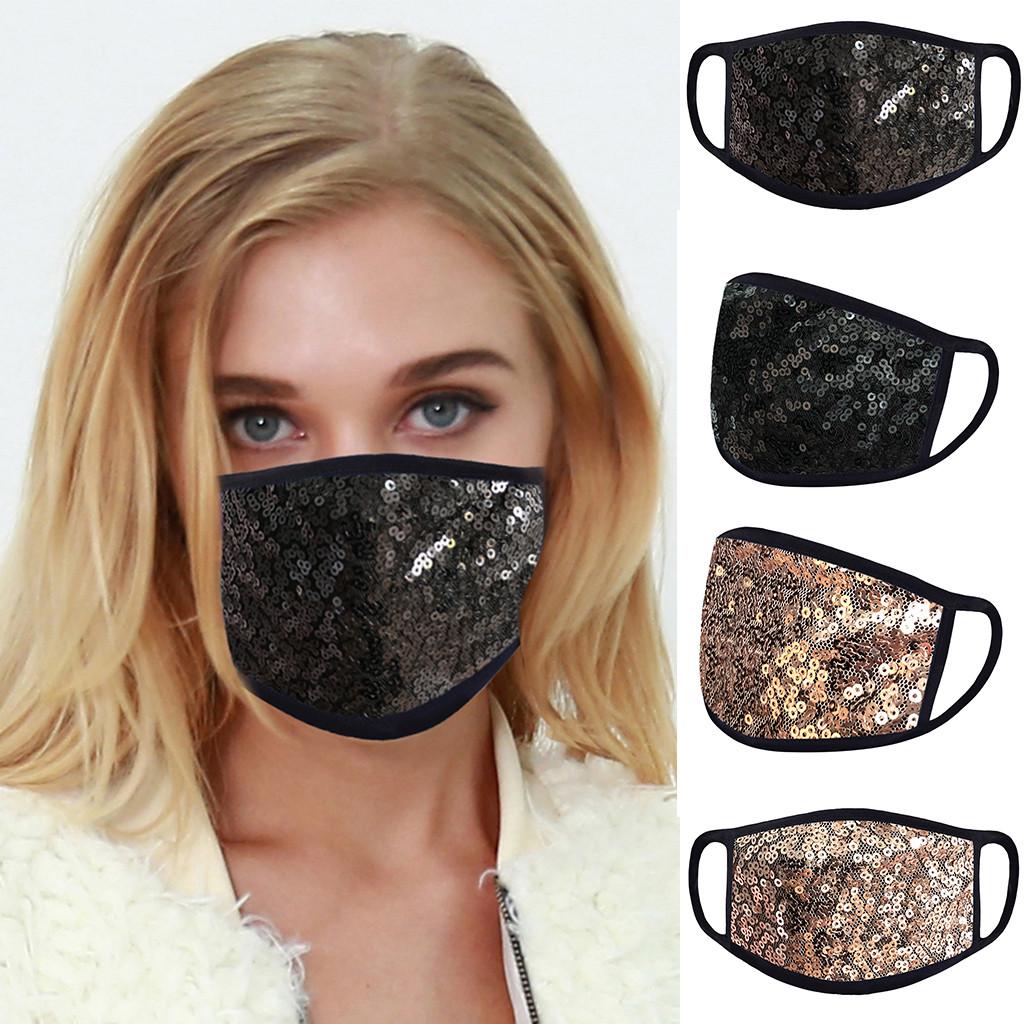 Aommy Women Anti Dust Sand PM2.5 Exhaust-Outdoor Haze Lightweight Sunscreen Face Mask Breathable Cycling Unisex Mask,for Children,Adults,Seniors,Women Beige Little White Flower