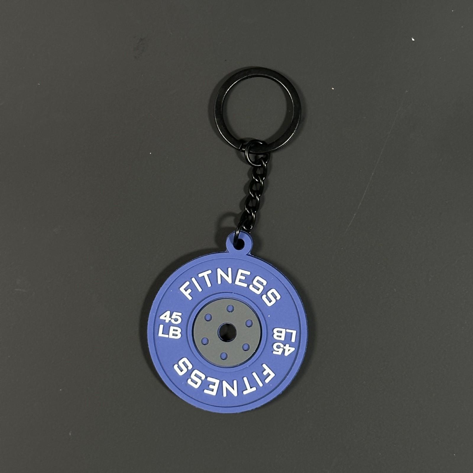 

Брелок-подвеска для тренажерного зала, подарок, украшение One Size синий