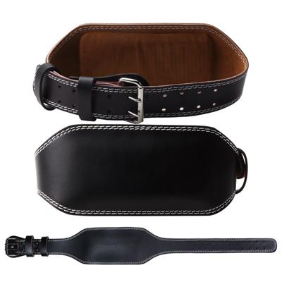 Weight Lifting Belt Powerlifting Belt Leather Workout Gym Belt With Adjustable Buckle & Pad Heavy For Men Women