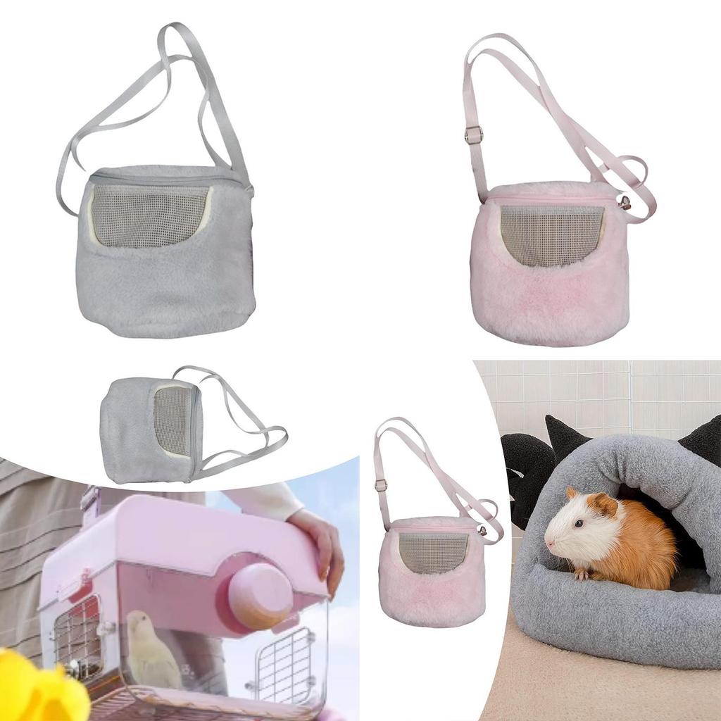 Hamster Carrier Bag Portable Small Pet Travel Bag for Hedgehog Rat Hamster