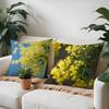 Australia Acacia Pillow Case Living Room Sofa Decorative Cushion Cover Simple Household Light Luxury Printed Pillow