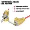 Heavy Type Brasses Pressures Relief Valves for Hot Water Systems Auto Relief Valves Pressure Reducing Regulator