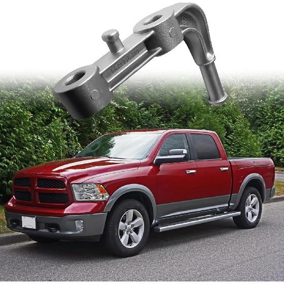 Exhaust Bracket Fit for 2019-2024 Ram 1500 5.7L 6.2L, Replace 68275662AB Muffler Hanger Assembly Rear Left Driver Side (Left Driver Side)