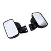 UTV Side Rear View Mirror 2 Pack Wide Angle Adjustable Heavy Duty Clamp On for SXS Vehicle