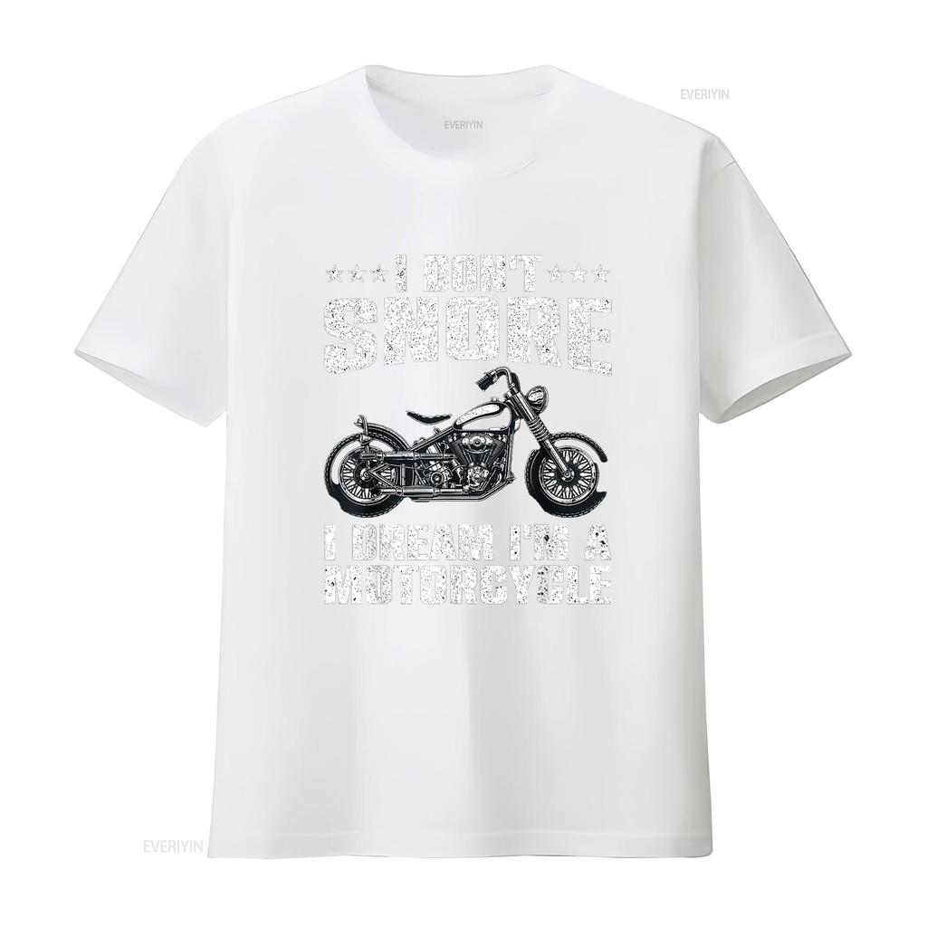 Funny Motorcycle Design For Rider Lover T Shirt Vintage Washed Slightly Casual Comfortable Streetwear Versatile Breathable Soft
