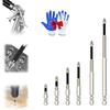 K5 Impact-Resistant and Non-Slip Bit, K5 Anti Slip Bit,Slideach Magnetic Screwdriver Bits, Anti Slip Ph2 Impact Driver Set, Slideach Magnetic