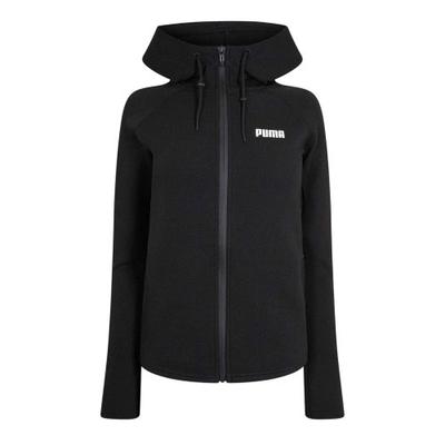 Womens/Ladies Logo Hooded Regular Sweat Jacket
