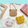Adorable Plush Kids Shoulder Bag Cute Cartoon Design For Boys And Girls Toddler