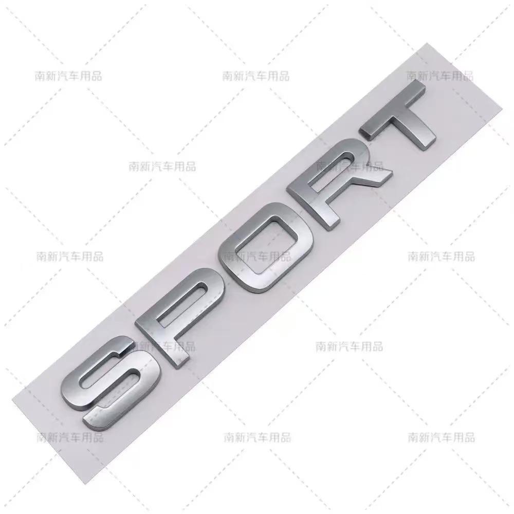 Letter Emblem Sport, Rear Trunk Tailgate Badge Sticker