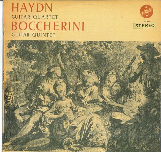 

LP Record HAYDN BOCCHERINI Guitar Quartet Guitar Quintet DL1010 VOX France Classical Used