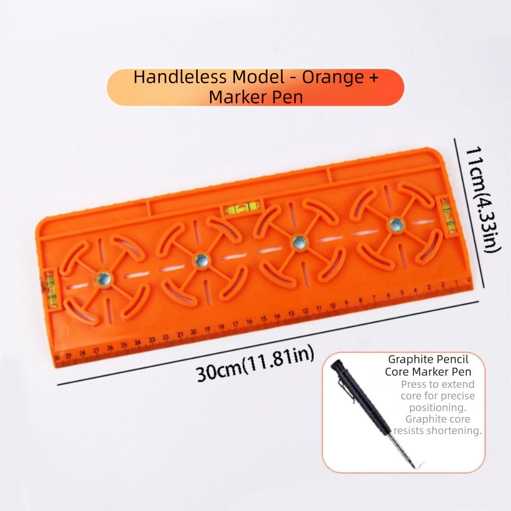 With 30 Cm Ruler Drilling Template For Sockets Drilling Positioning Plate Installation