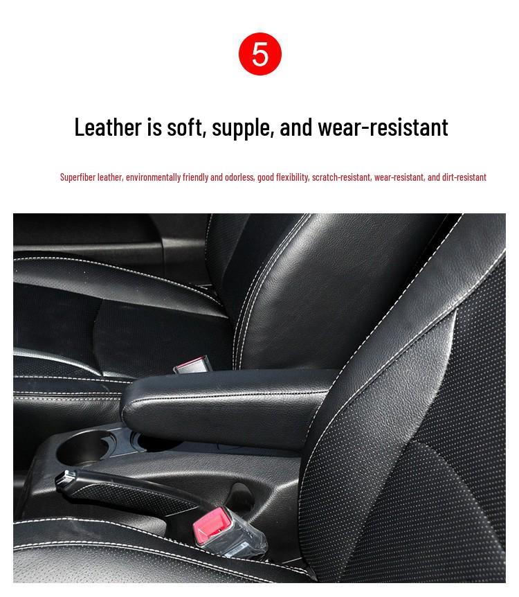 BYD S6 Driver's Seat Armrest Leather Cover - Custom Fit Replacement