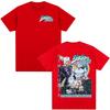 Anime Jojos Bizarre Adventure Part 6 Stone Ocean Weather Report Y2k Graphic Tee Cotton Mens Womens Tshirt Summer Streetwear