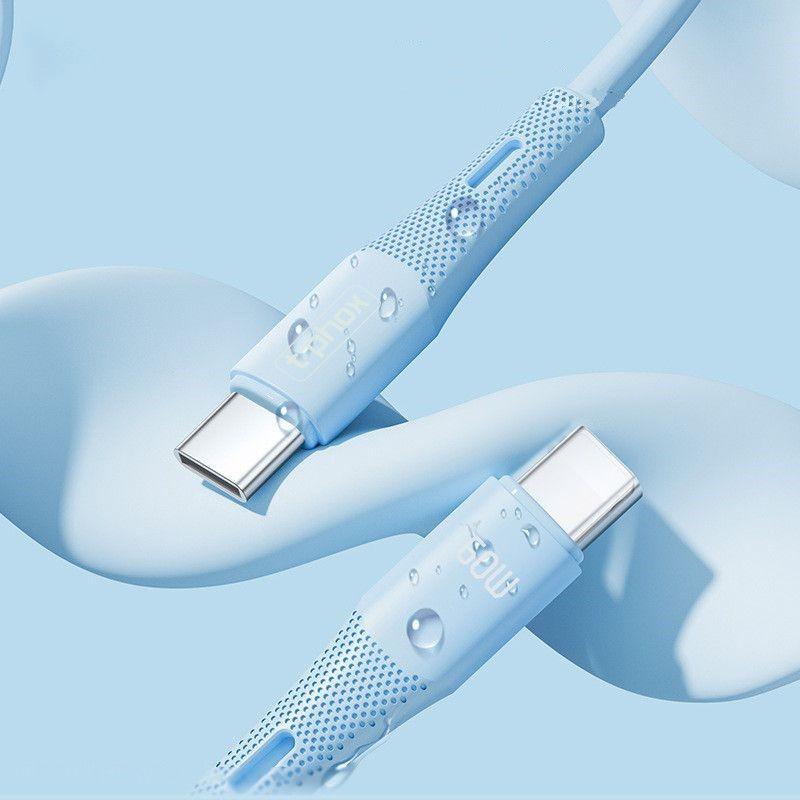 Kabel T-Phox Gentle Usb-C/Usb-C 60W 1M White
