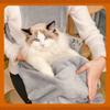 Winter Warm Plush Pet Holding Apron -Hair Carrier Pouch with Leg Holes