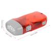 Emergency Hand Power Flashlight Outdoor Mini Manual Hand Crank Power LED Torch Emergency Flashlight Lamp