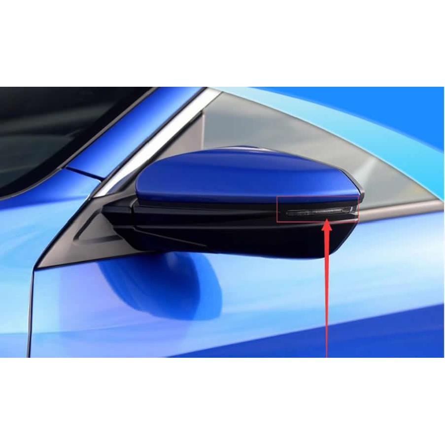 For Honda Civic 2016 2017 2018   Car Accessories Rearview Side Mirror Turn Signal LED Light Lamp Cover