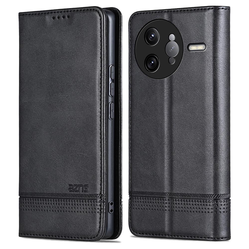 AZNS For Xiaomi Poco F7 Ultra 5G/Redmi K80 Pro 5G Case Cowhide Texture PU Leather Wallet Phone Cover