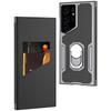 Samsung S23 Ultra Stylish Business Flip Leather Case with Armor Bracket and Full Coverage Protection