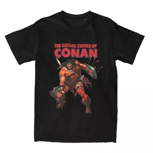 Savage Sword Of Conan CONAN THE BARBARIAN Merchandise Unisex T-T-Shirt S
