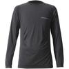 North Peak Long Sleeve Inner Shirt for Kids and Hollow Fiber NP-8084 Black, 120cm, Juniors, Warm, Absorbent, Quick-Drying,