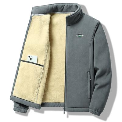 Amanti Autunno e Inverno Nuovo Sport all'Aria Aperta con Pile Addensato Felpa con Cappuccio Cappotto Uomo Caldo Felpa con Cappuccio Taglia Grande