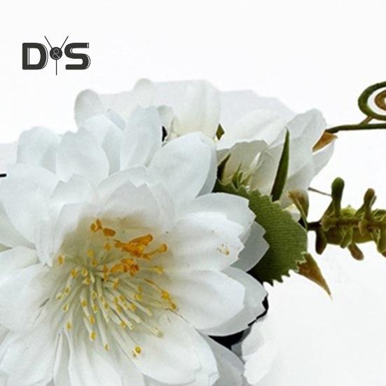 Imitation Flower Hair Clip Side Bang 3D Flower Hairpin Decorative Strong Grip Women Hair Pin Hair Accessory