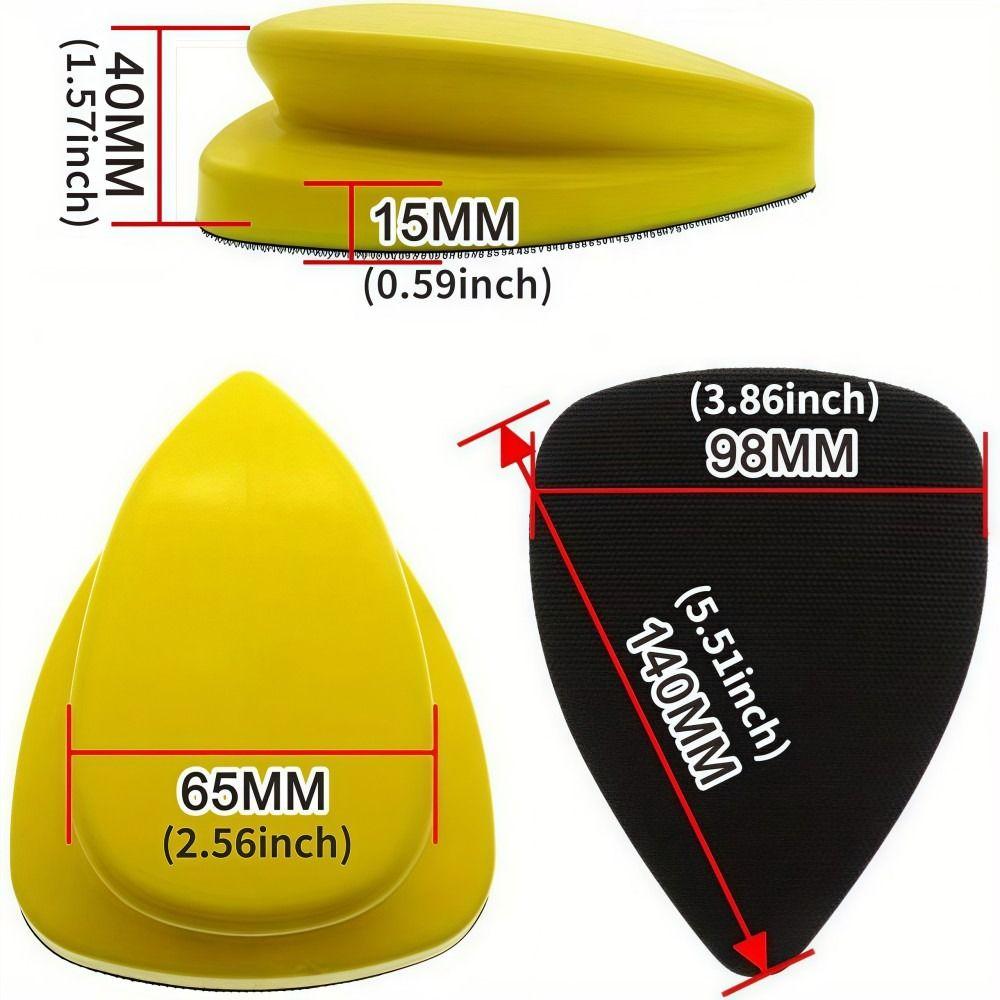 Triangle Manual Grinding Disc Self-adhesive Sandpaper Grinding Disc Wood Sanding