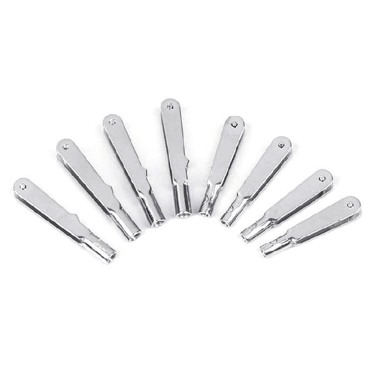 Professional Metal Servo Attachments, 10Pcs Chuck Pull Rod Connectors Clamp for Model Plane Enthusiasts