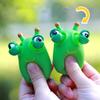 Creative Funny Eyeball Burst Squeeze Toy Green Eye Caterpillar Pinch Toys Adult Kids Stress Relief Fidget Toy Panda Doll Toy