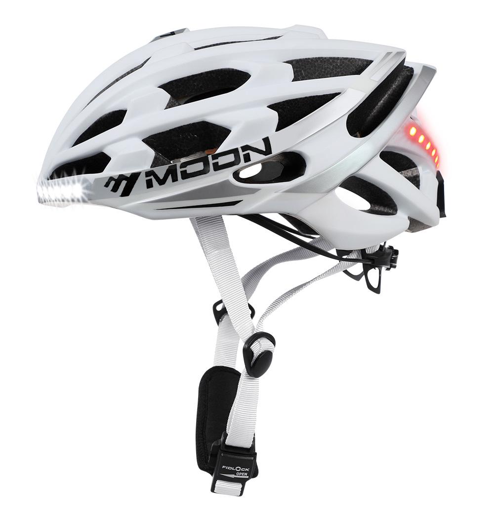 

Велосипедный шлем MOON Smart Bluetooth LED, дышащий унисекс-шлем для шоссейного и горного велосипеда Large