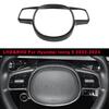 Carbon Fiber Tuning Steering Wheel Frame Button Cover Trim For Hyundai IONIQ 5