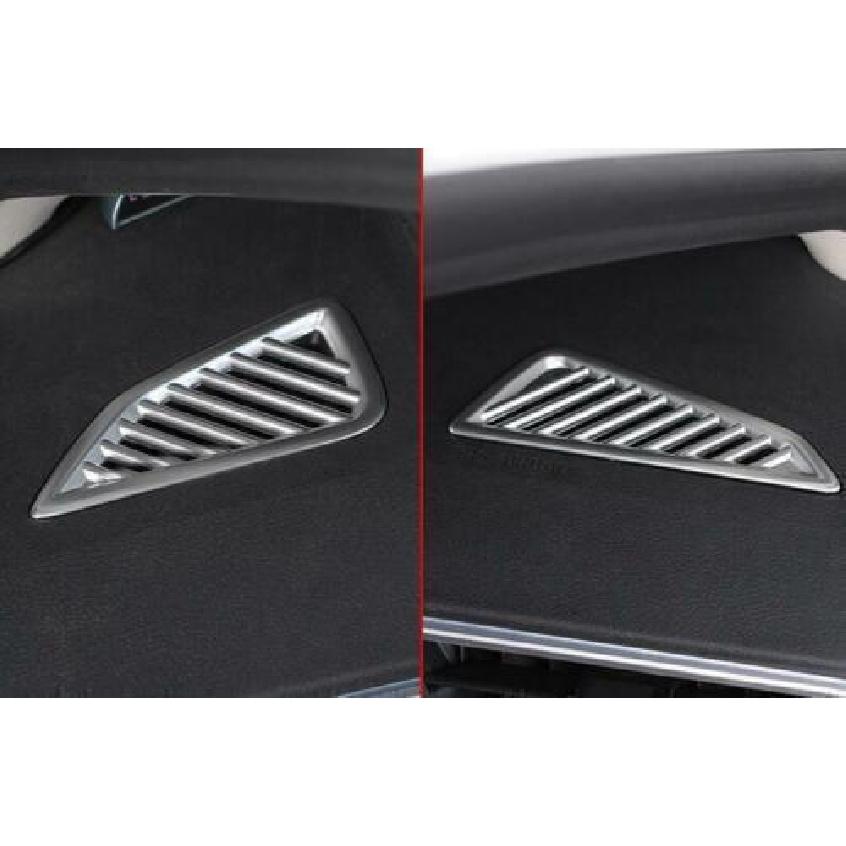 - Silver For Toyota Corolla Cross Trim trument L&R Air Outlet Vent