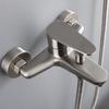 Cold Hot Mixer Bathtub Faucet Stainless Steel Bathroom Faucet Shower Head Faucet Set Shower Accessories Wall Mounted Tap