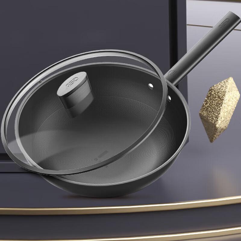 ASD 32cm Pure Titanium Non-stick Wok