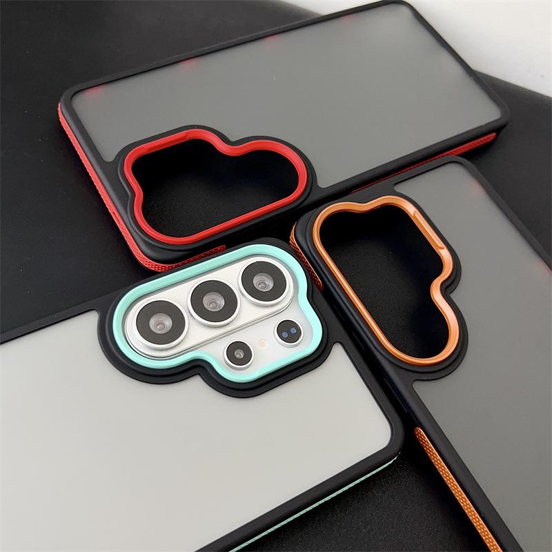 Dual-Tone Matte Samsung S26ultra Phone Case for S25/S24, A55/A07, and A16/A05s
