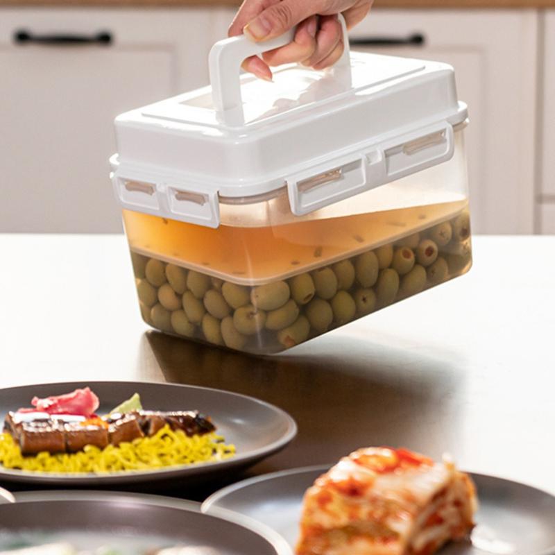 1pcs 5L Kimchi Press Storage Container Pickle Jar For Gherkin Sauerkraut Kimchi Storage Container And Fermentation Organization