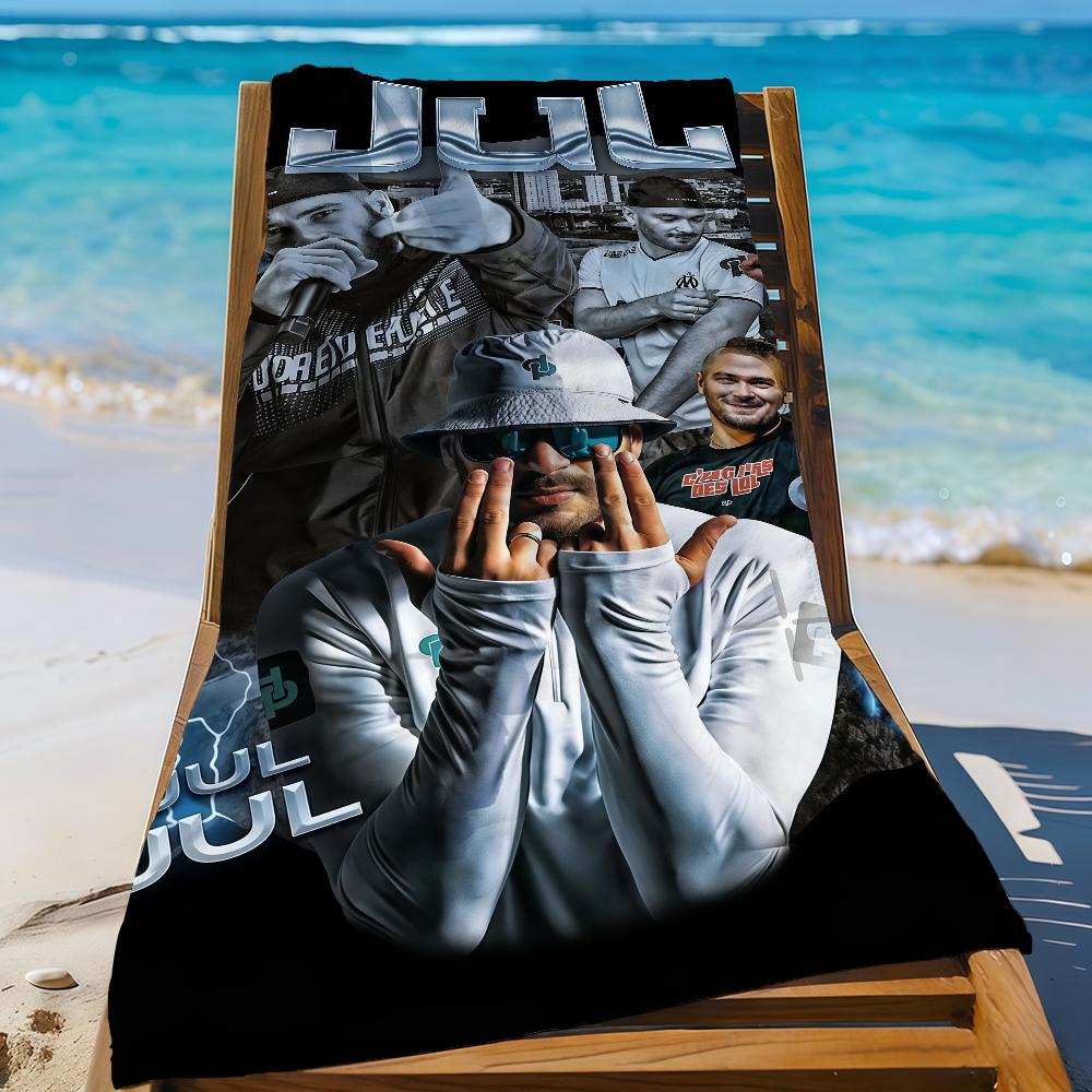 Rapper J-Jul Asciugamano Popolare Sportivo Asciugatura Rapida Attrezzatura da Viaggio Campeggio Resistente alla Sabbia Morbido Leggero Grande Asciugamano da Spiaggia