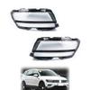For VW Tiguan L 2017 2018 LED Car Headlamp Cover Transparent Lampshade Headlight Shell Replace Original Lens