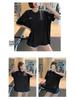 Women's Mesh Sport Top: Loose Fit, Quick-Dry Yoga and Running T-Shirt, Summer Thin Cardigan, Short Sleeve, Plus Size Fitness Apparel.
