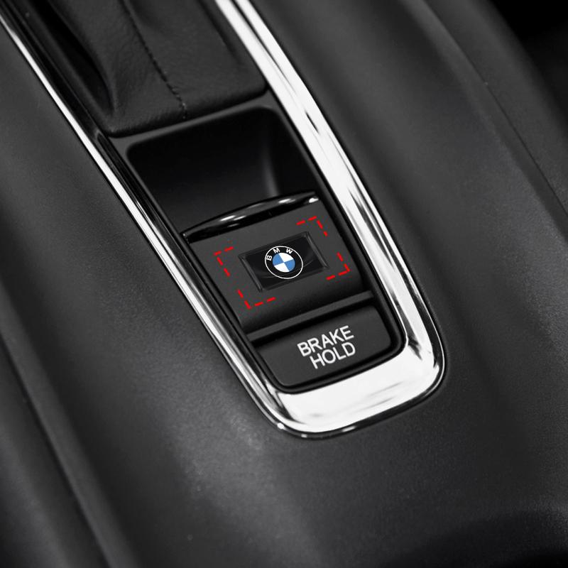 2/5/10Pcs Carbon Fiber Steering Wheel Car Logo Emblem 3D Stickers For BMW M X5 X6 E90 E92 E93 F20 F21 F30 F31 F32 E60 E46 POWER