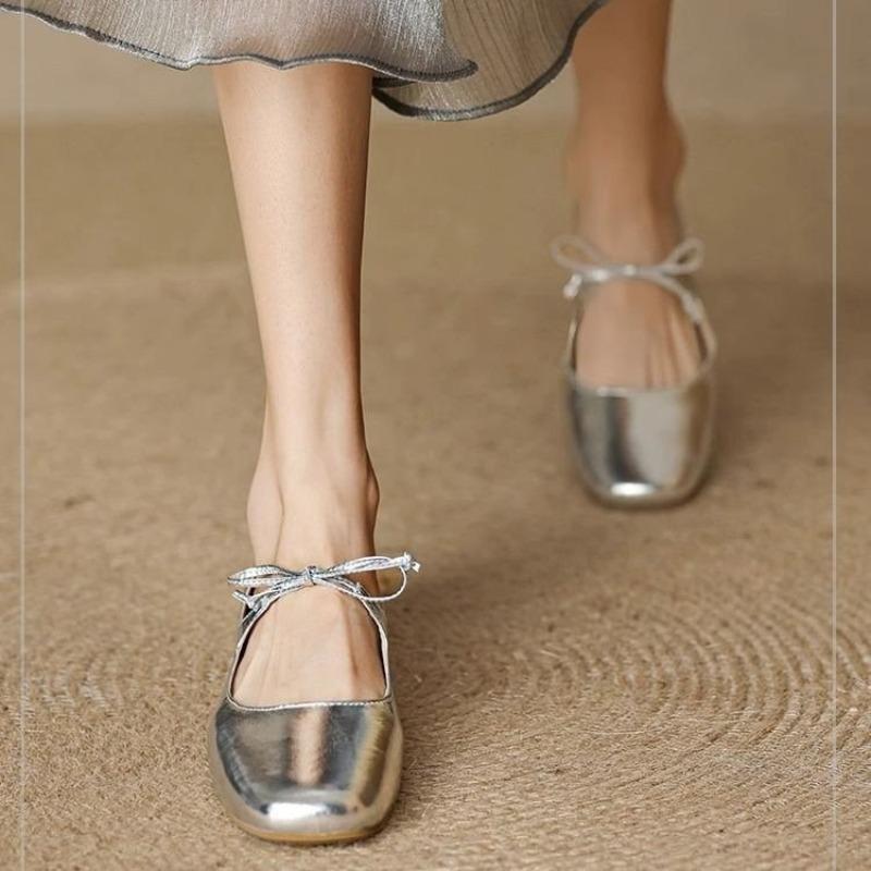 Women Mary Janes Shoes for Casual Low Heels Driving Shoes Classic Ballet Flats Shoes Spring 2025 Office Lady Footwear Topsiders