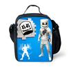 Marshmallow DJ Lunchtasche - Große Kapazität Thermoisolierte Kühltasche für Schüler und Picknicks