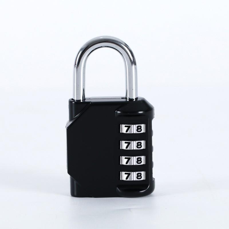 Creative Bull Head 4-Digit Zinc Alloy Password Padlock for Warehouse Gates