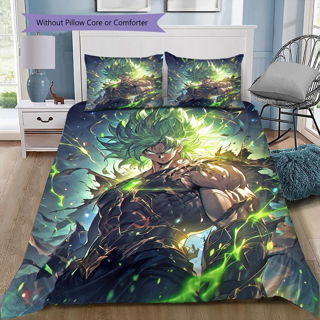 Set Copripiumino Trapuntato con Fantasia Cartone Animato Federa Decorazione per la Casa Regalo di Compleanno (1 * copripiumino + 2 * federa, senza nucleo)