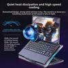 Gaming Laptop Cooling Stand: Foldable Radiator Bracket for Desktop Use