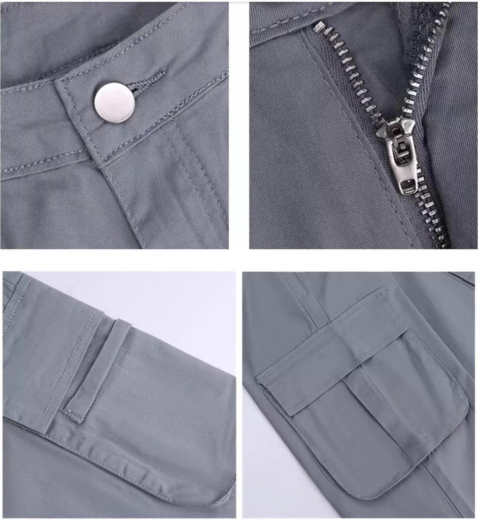 2022 Women's Street Hip Hop Low Waist Fashion Workwear Denim Pants