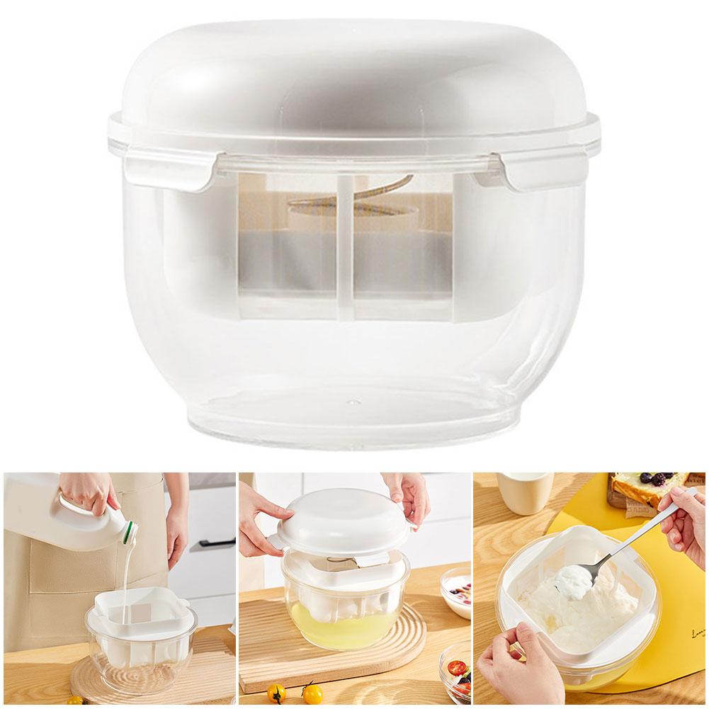 Greek Yogurt Maker Self-Made Greek Yogurt Strainer Maker Reusable Yogurt Cheese Maker Machine for Thick & Creamy Greek Yogurt